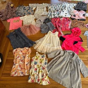 Girls Size 4-6 Bundle (24 pieces) Mini Rodini, Catimin, Oilily, Atsuyo Et Akiko…